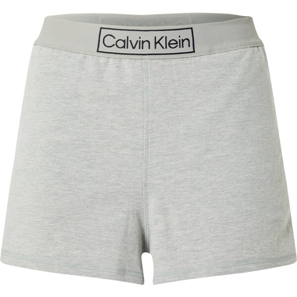 Calvin Klein Underwear Pyžamové nohavice Heritage svetlosivá / čierna 66833838