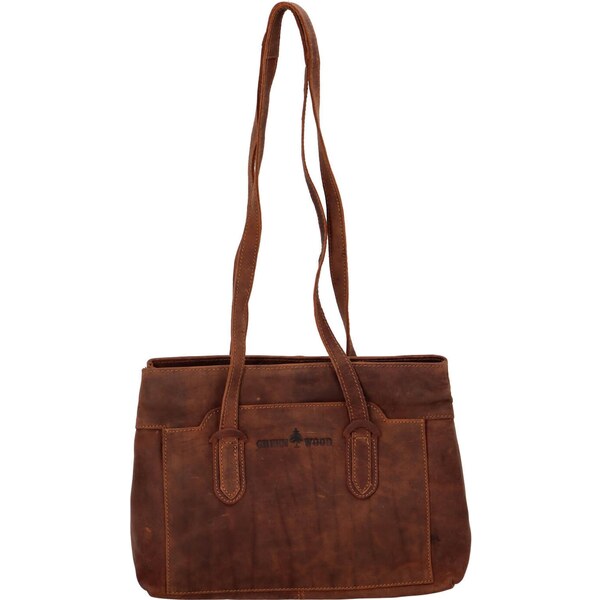 Dámska kožená kabelka Greenwood Lidia - hnedá 31846954