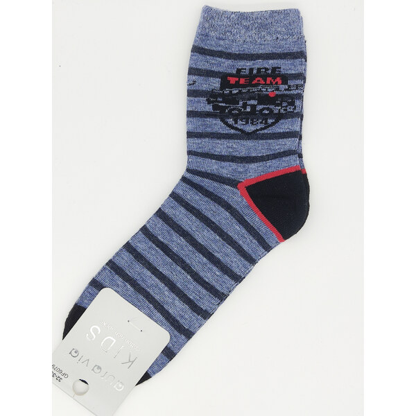 Detské obrázkové ponožky Aura.Via Fotbal (85% bavlna) Prúžok 46771430