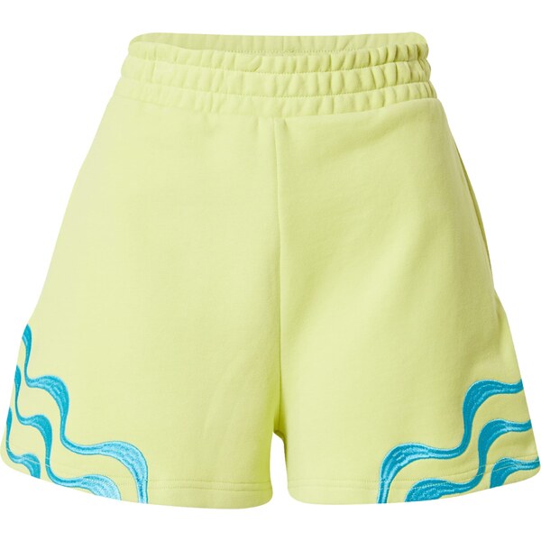 The Wolf Gang Nohavice VELA neónovo modrá / jablková 54230551