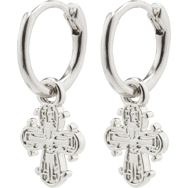 Pilgrim Náušnice DAGMAR strieborná 66078231