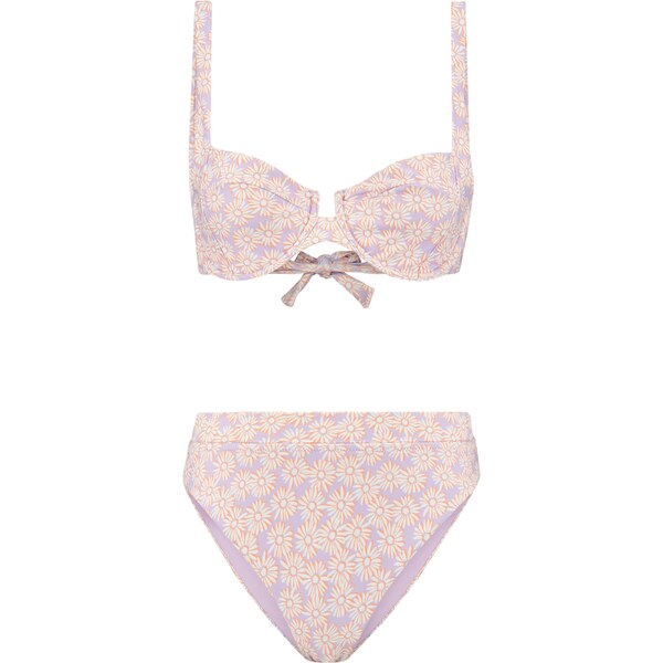 Shiwi Bikiny DAISY pastelovo fialová / oranžová / biela 31987720