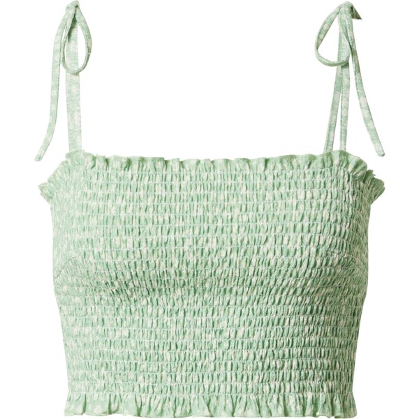 EDITED Top Sana krémová / svetlozelená 63141807