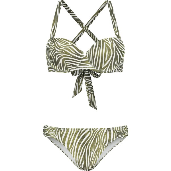 Shiwi Bikiny NORA zelená / biela 31973244