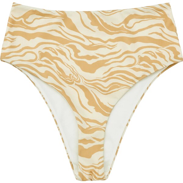 EDITED Bikinové nohavičky Caio krémová / tmavobéžová 32099981