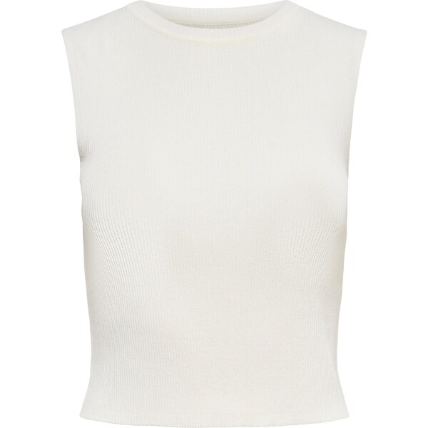 ONLY Vyšívaný top Majli šedobiela 54441643