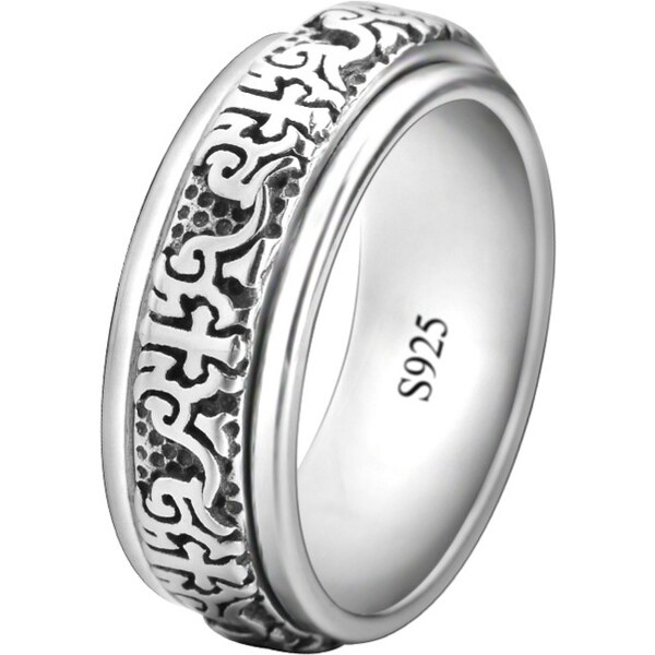 Olivie Strieborný prsteň OBRUČ S PÁSKOM 5882 32032885