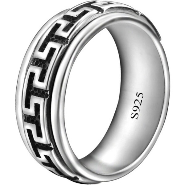 Olivie Strieborný prsteň OBRUČ S PÁSKOM 5883 32032886