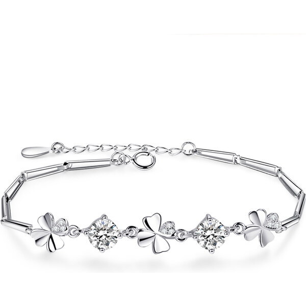 Dámsky strieborný náramok CLÉMENCE 31990760