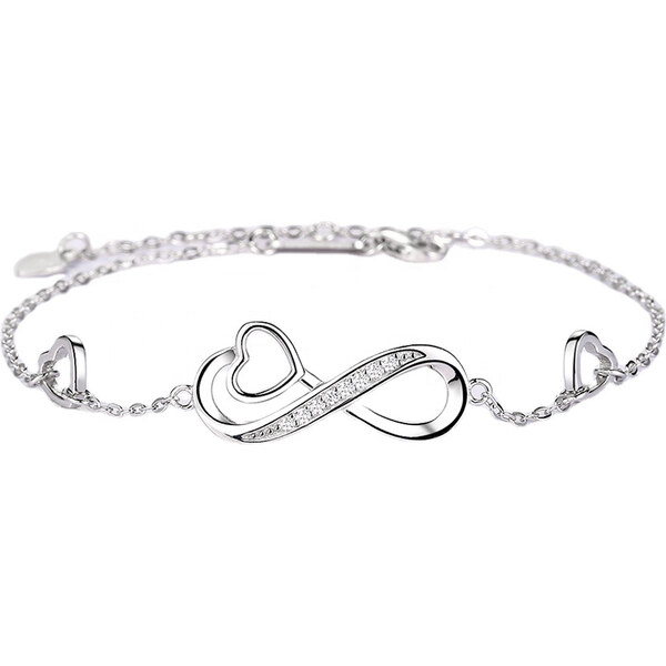 Dámsky strieborný náramok CHELSEA 31990762