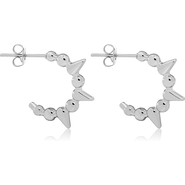 Troli Výrazné kruhové náušnice z ocele VAAXF373S 66588420