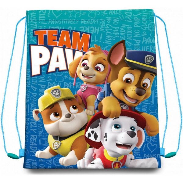 EUROSWAN Vrecko na prezúvky Tlapková patrola - Team Paw 32019716