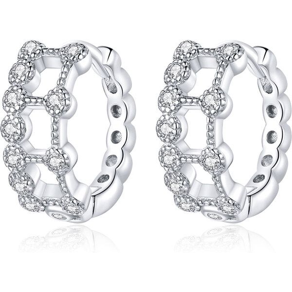 Dámske strieborné náušnice ALIZE 32049275