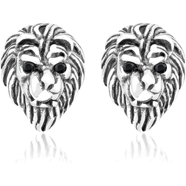Sams Artisans Náušnice Znamenie Leva chirurgická oceľ INM061 32092482