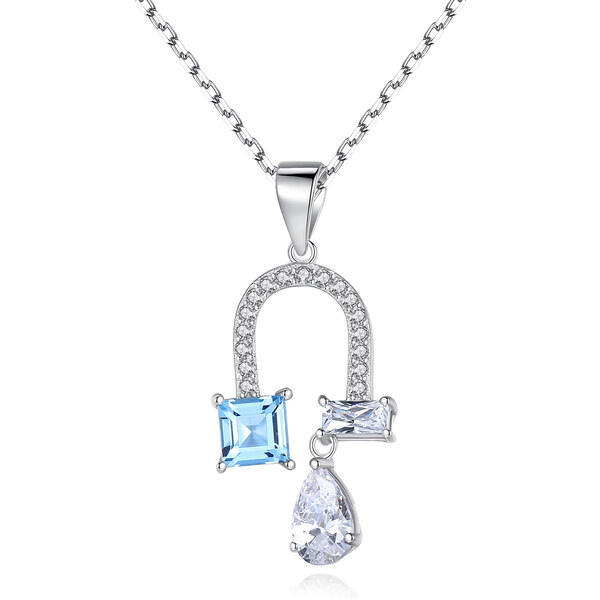 Lindas Jewelry Strieborný náhrdelník Kvapka Šťastia Ag 925/1000 INH175 32108111