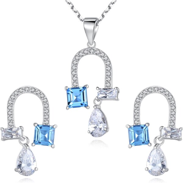 Lindas Jewelry Zvýhodnená sada šperkov Kvapka Šťastia Ag 925/1000 32115566