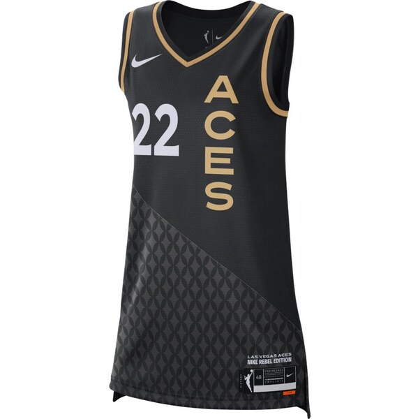 Nike Dri-FIT WNBA Aja Wilson Aces Rebel Edition Victory Jersey - 66356183