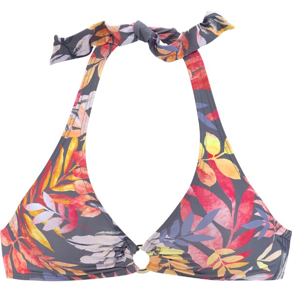 VIVANCE Bikinový top námornícka modrá / žltá / červená 54230809