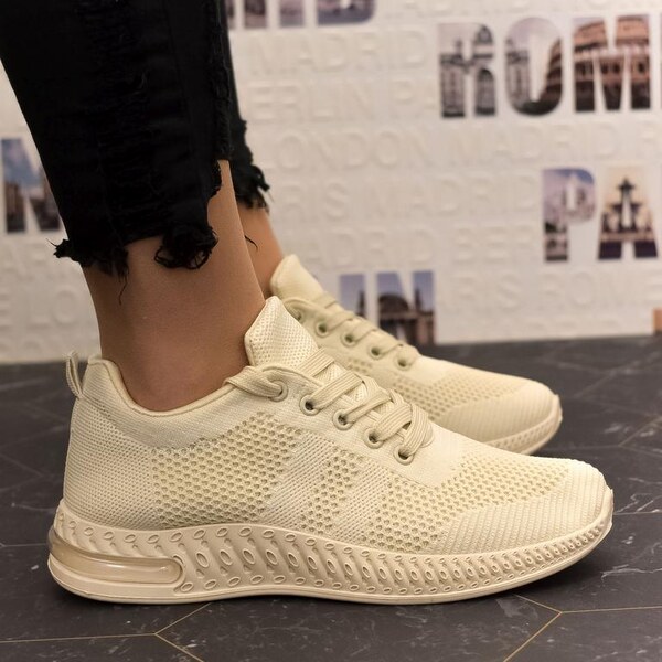 BOSIDO Dámske béžové tenisky DENA 32141445