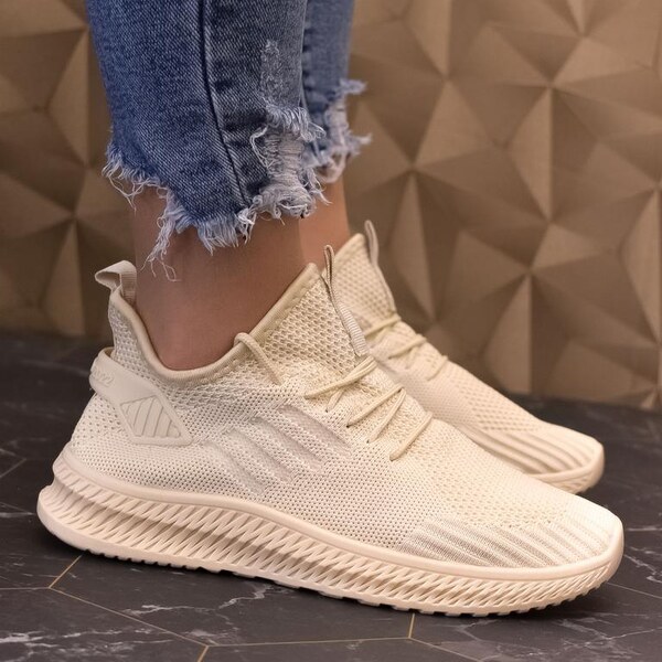 BOSIDO Dámske béžové tenisky ANGELA 32141452