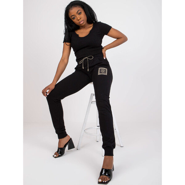 RELEVANCE Sweatpants-RV-DR-7284.43-black 64684394