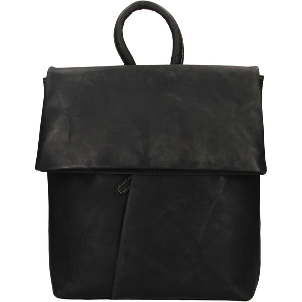 Kožený batoh HGL Town - čierna 32157337