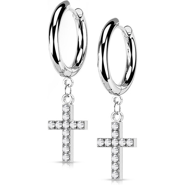 Dámske náušnice z chirurgickej ocele ELLERY 32201103