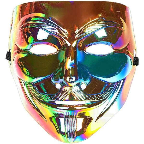 Anonymous maska Vendeta Dúhová 32200517