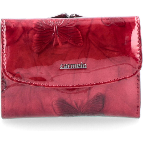 Dámska kožená peňaženka Carmelo červená 2117 M CV 32208464
