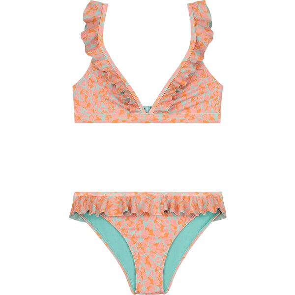 Shiwi Bikiny BELLA modrá / pastelovo modrá / tmavooranžová / ružová 33272232