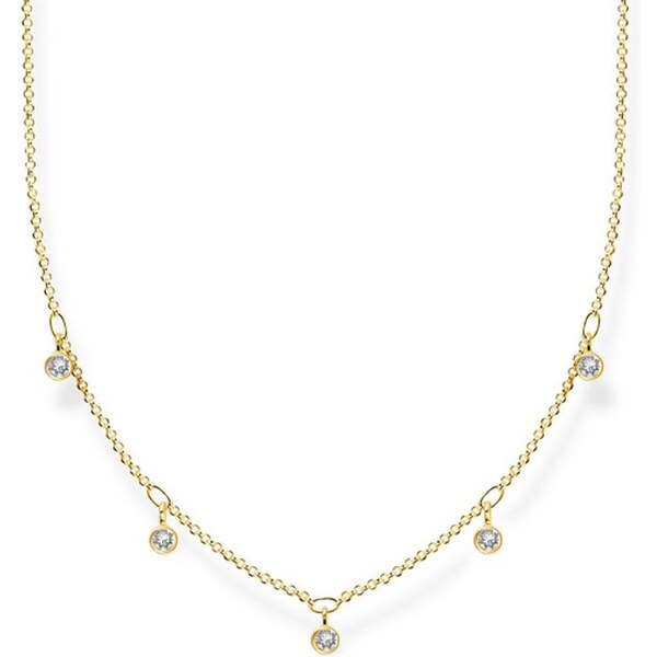 SWAROVSKI Elements Swarovski e. zlatý náhrdelník Nyx sen6045 32222884