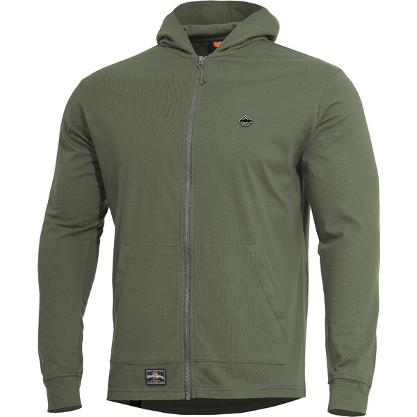 Mikina Pentagon Agis Ring Spun olive 25480156