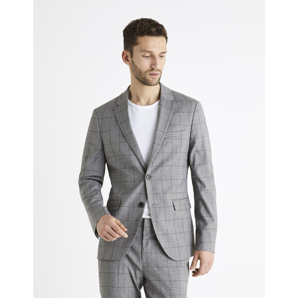 Kockované sako Buaimee Celio 50521337