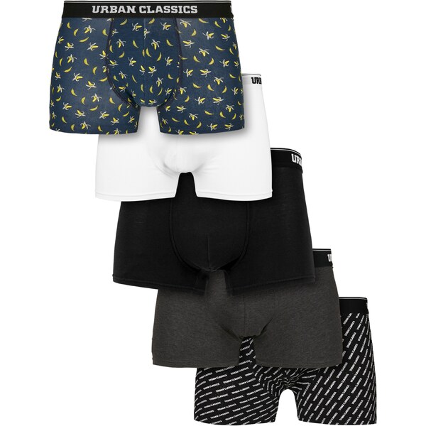 Urban Classics Boxerky kobaltovomodrá / svetložltá / antracitová / 26706071