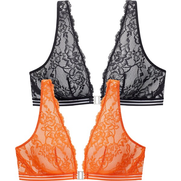 PETITE FLEUR Podprsenka oranžová 54231073