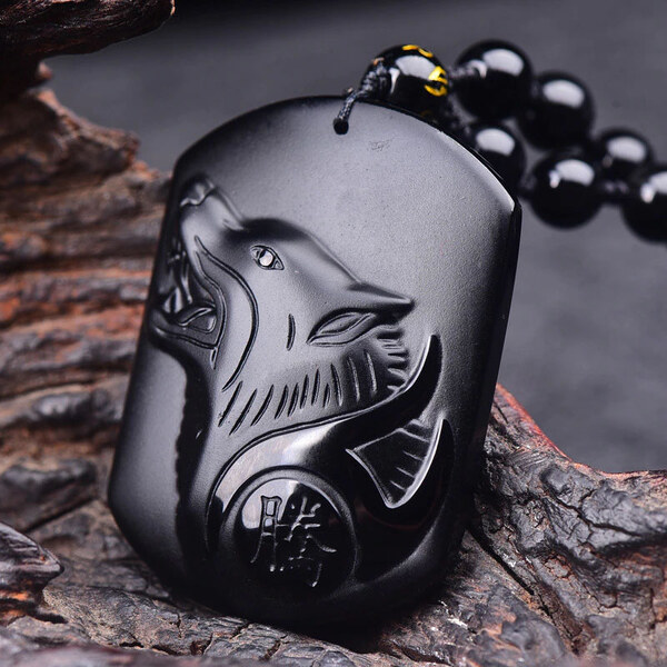 BudNej Amulet NEZÁVISLOSŤ a INTUÍCIE z obsidiánu MN6009 35942076