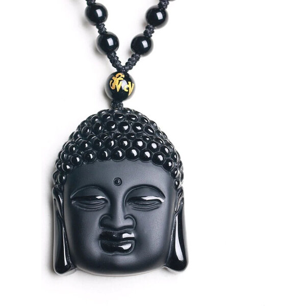 BudNej Amulet MIERU a VYROVNANOSTI z obsidiánu MN6012 35942079