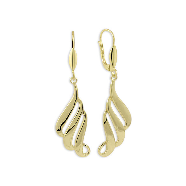 Soliter Originálne pozlátené náušnice 431 001 02667 05 66589640