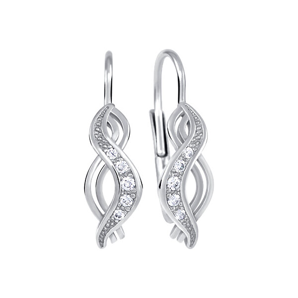 Soliter Slušivé strieborné náušnice s kryštálmi 436 001 00391 04 66587123