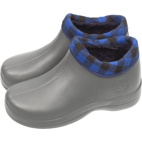 Dámske galoše zateplené sivé Plame 27607483