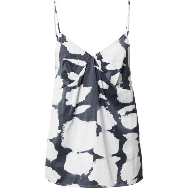 PULZ Jeans Top CALLA čierna / biela 54231147