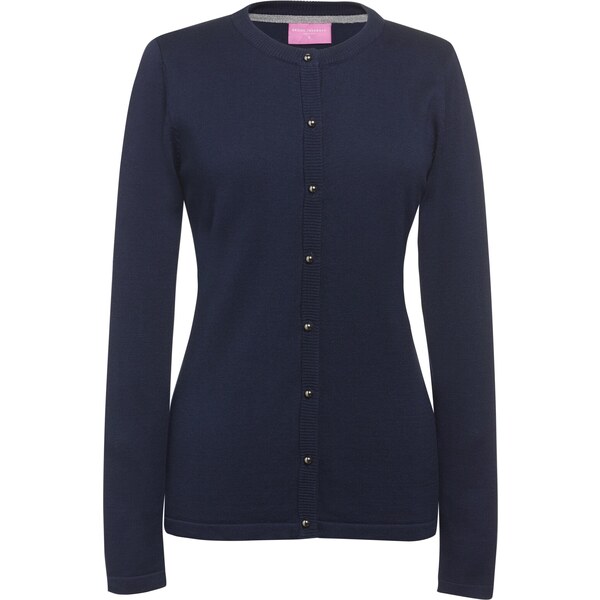 Dámsky kardigán Seattle na gombíky s okrúhlym výstrihom Brook Taverner 62676869