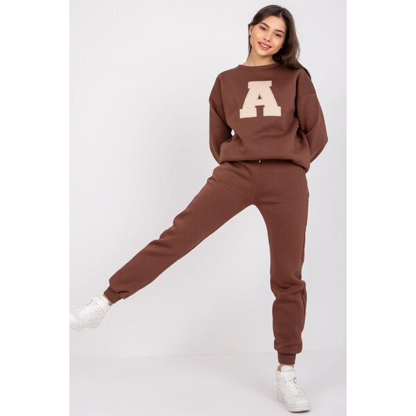 MladaModa Tepláková súprava Edvige hnedá 32425272