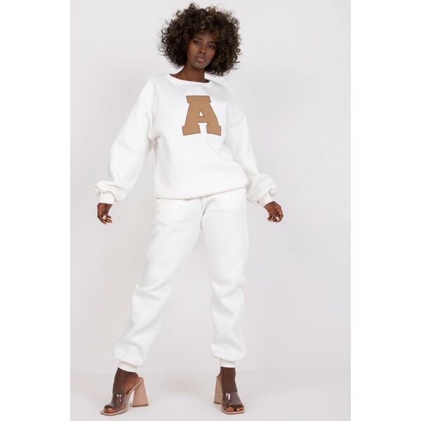 MladaModa Tepláková súprava Edvige farba ecru 32425273