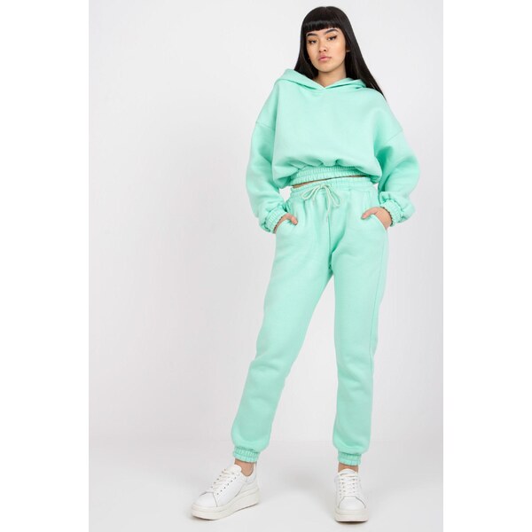 MladaModa Hrubá tepláková súprava Auxerre mentolová 32425380