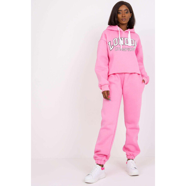 MladaModa Tepláková súprava s potlačou London Champion jasná ružová 32425307