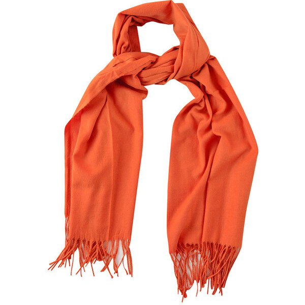 Lamour Oranžová dámska šatka Shine 200x70cm 32440107