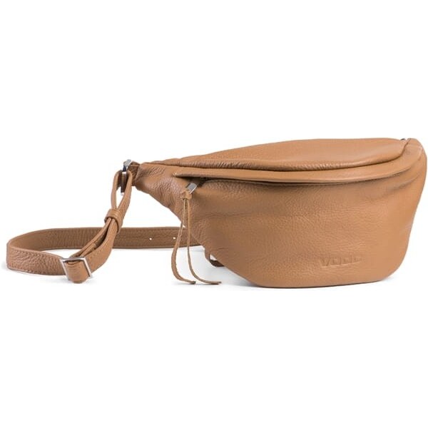 VOOC Kožená ľadvinka unisex | hnedá 360 32444371