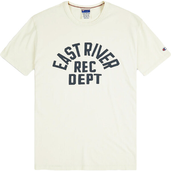 Champion Todd Snyder NY T-shirt - Pánske - Mikina Champion - Biele - 66356195