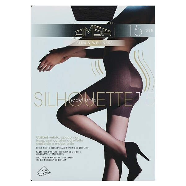 Pančuchové nohavice Omsa Silhouette 15 den 34145877